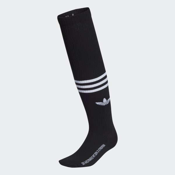 Black Fashion Thigh-High Socks P0315