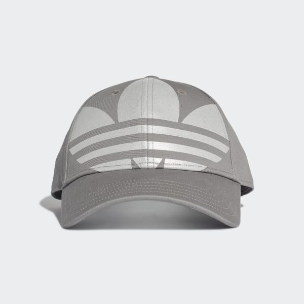 adidas trefoil cap grey