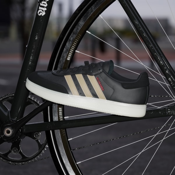 adidas Velosamba Leather Shoes - Black | Free Shipping with