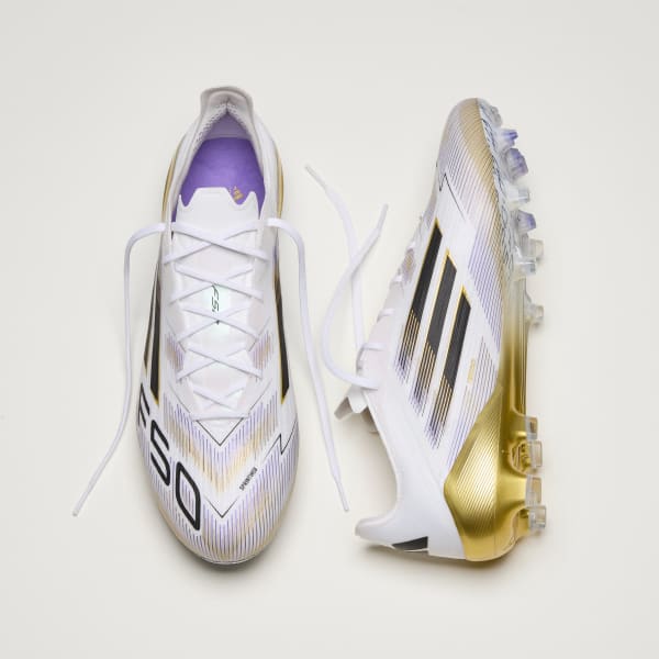 Blanco Botines F50 Elite terreno firme