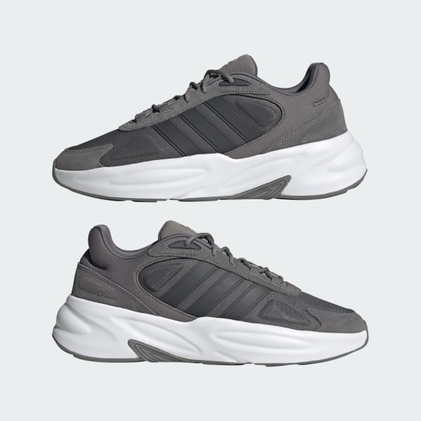 Tenis adidas hot sale cloudfoam cinza