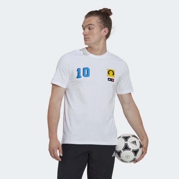 Blanco Camiseta adidas x LEGO® Fútbol Estampada ZF135