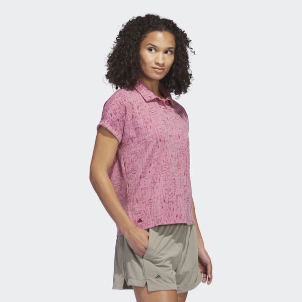 Rosa Go-To Printed Golf Polo Shirt