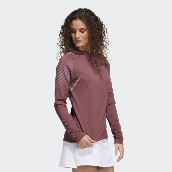 Weinrot COLD.RDY Long Sleeve Mock Longsleeve RD495