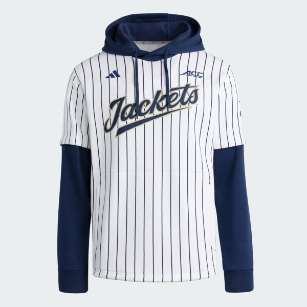 Georgia Tech Yellow Jackets Youth Baseball Jersey Hoodie