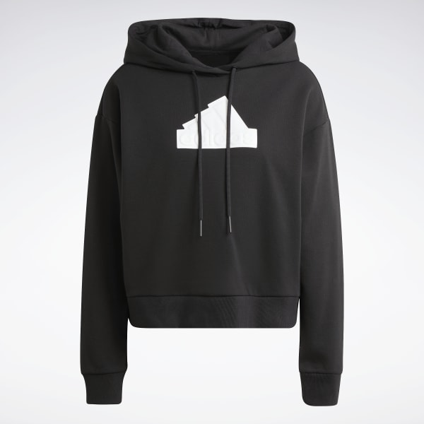 Black Future Icons Badge of Sport Hoodie