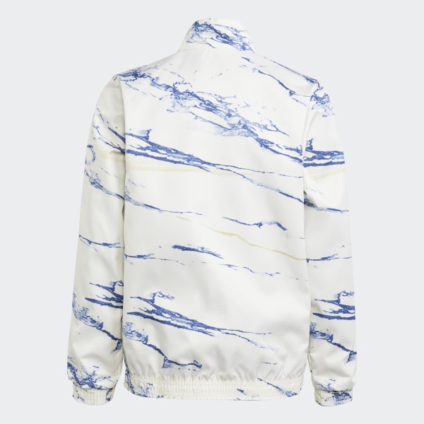 Blau Italien Anthem Jacke
