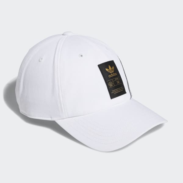 adidas SST 50 Relaxed Hat - White | adidas US