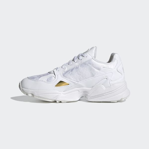 Adidas falcon ftwr white store