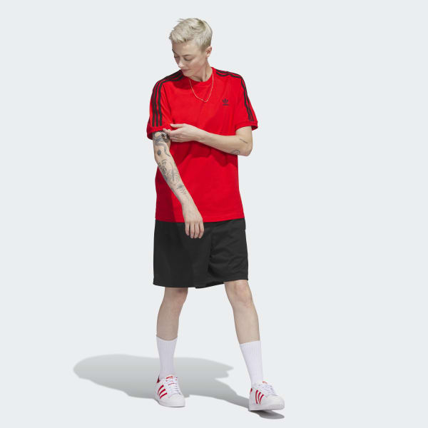 adidas Adicolor Classics Plush Tee - Red | Men's Lifestyle | adidas US