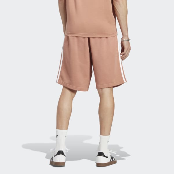 Brown Adicolor Classics 3-Stripes Sweat Shorts