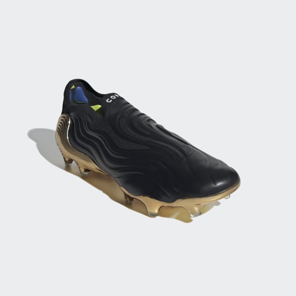 Adidas copa negro sales y dorado