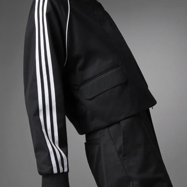 Adidas asymmetrical track jacket cheap