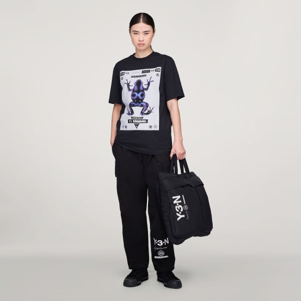 zwart Y-3-N Padded Schoudertas