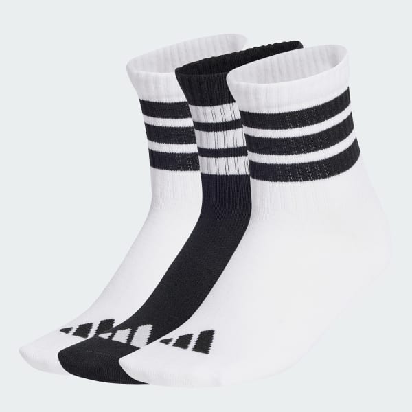 White Ribbed Socks 3 Pairs Kids