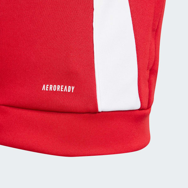 rouge Veste d'entraînement Tiro 24 Enfants