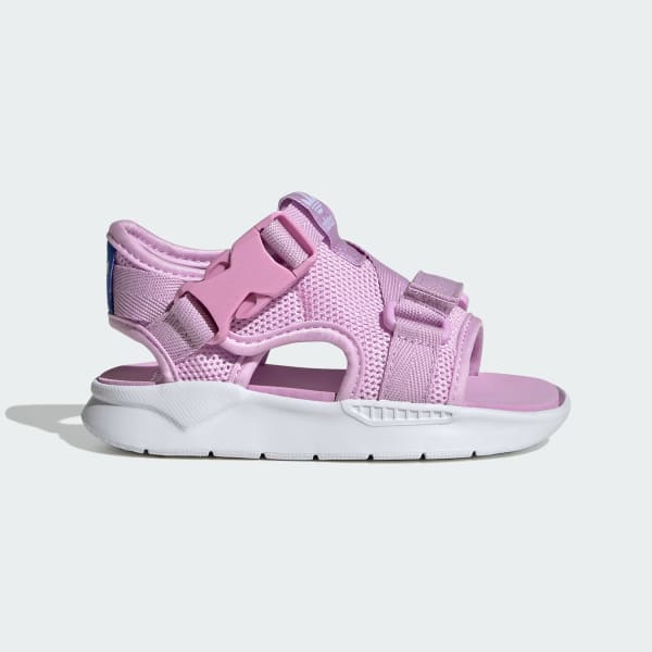 Adidas sandals hotsell purple