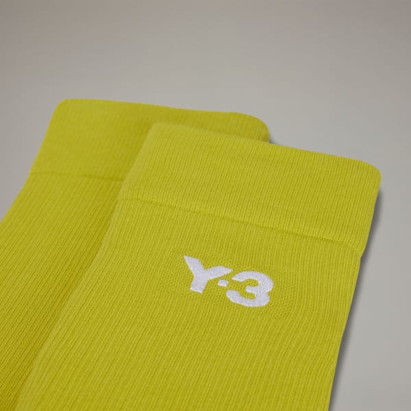 Green Y-3 Classic Crew Socks