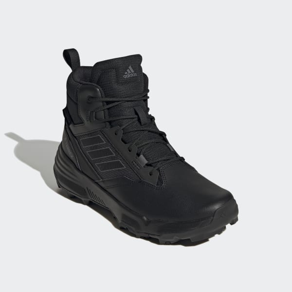 adidas Unity Leather Mid RAIN.RDY Hiking Shoes - Black | Unisex Hiking ...