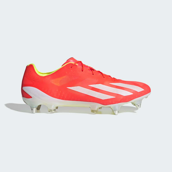 Rojo Calzado de Fútbol X Crazyfast+ Terreno blando