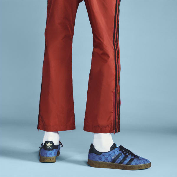 Blue adidas x Gucci men's Gazelle sneaker