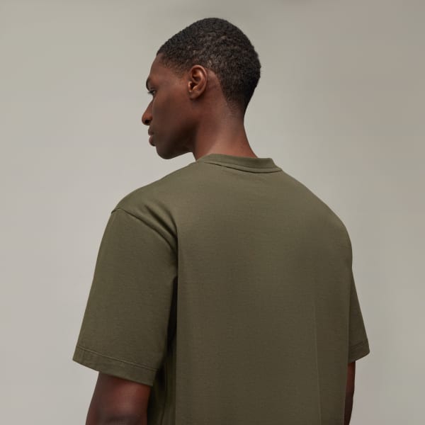 adidas Y-3 Regular Short Sleeve Tee - Green | Free Shipping adidas Y-3 Regular Short Sleeve Tee - Green | Free Shipping