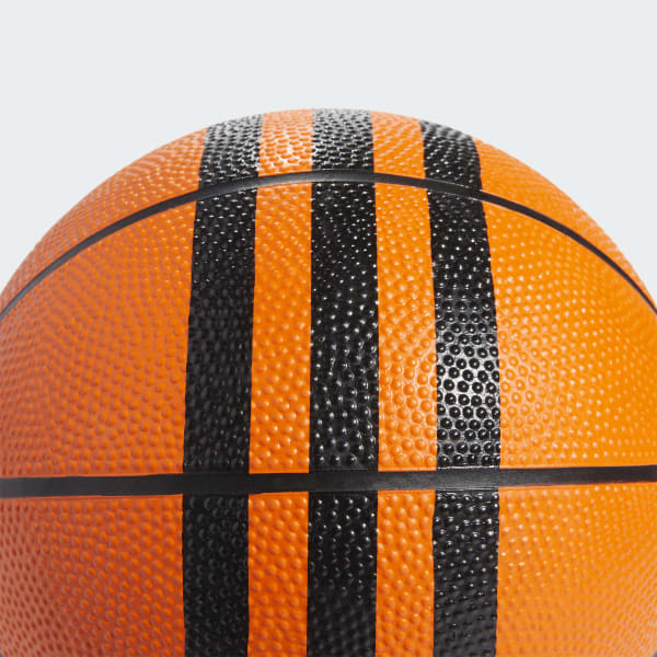 Orange Mini Ballon de basketball 3-Stripes Rubber BR376