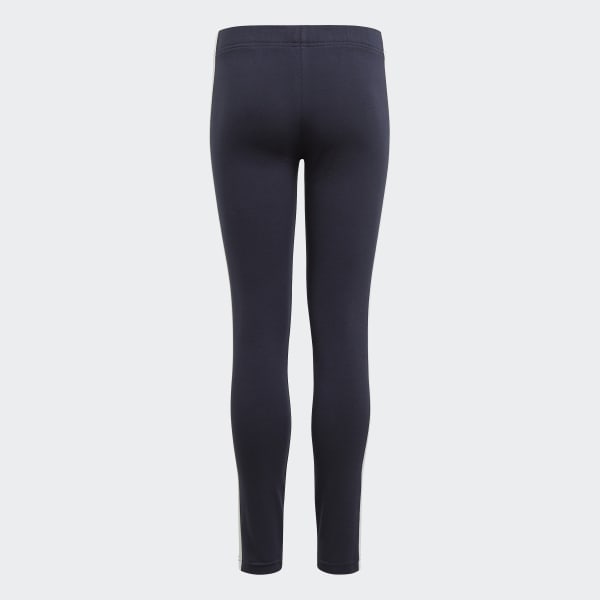 Niebieski adidas Essentials 3-Stripes Leggings