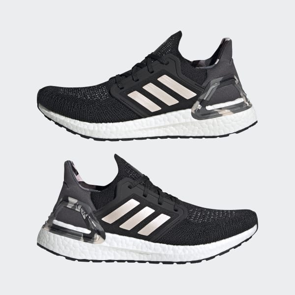 adidas boost black and pink