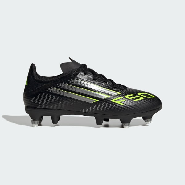 Sort F50 League Soft Ground Boots Kids