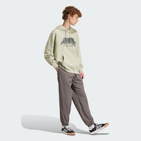 Green Flames Concert Hoodie