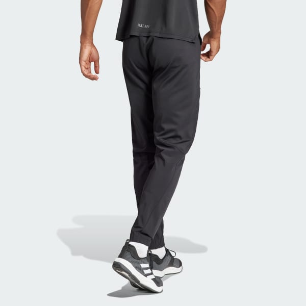 Black Designed for Training Workout Pants