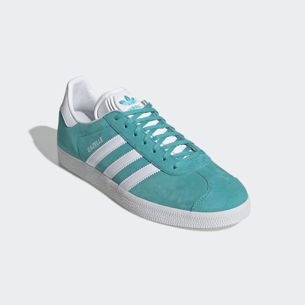 turquoise gazelle trainers