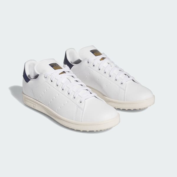 Weiss Stan Smith Golfschuh