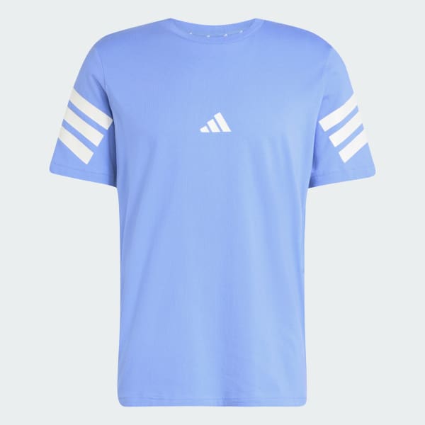 Biru Tee Future Icons 3-Stripes