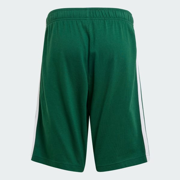 Green Essentials 3-Stripes Knit Shorts