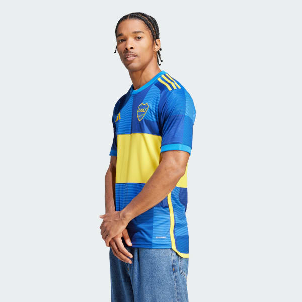 Kid's Replica Adidas Boca Juniors Home Jersey 23/24 - Youth M