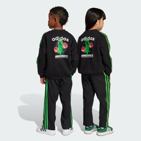 Preto Conjunto adidas Minecraft – Criança