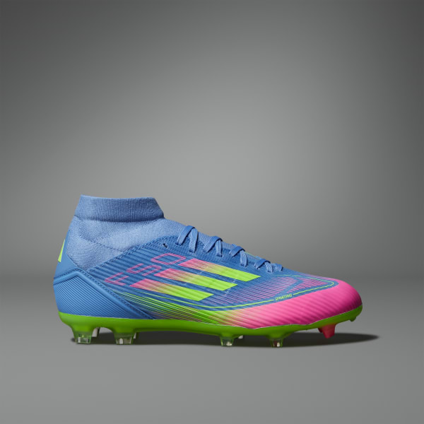 modrá Kopačky F50 League Mid Firm/Multi-Ground