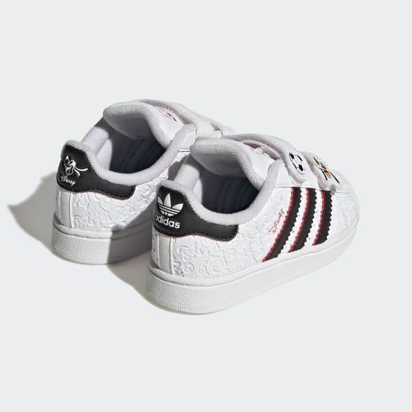 Hvid ADIDAS DISNEY SUPERSTAR II COMFORT CLOSURE SKO