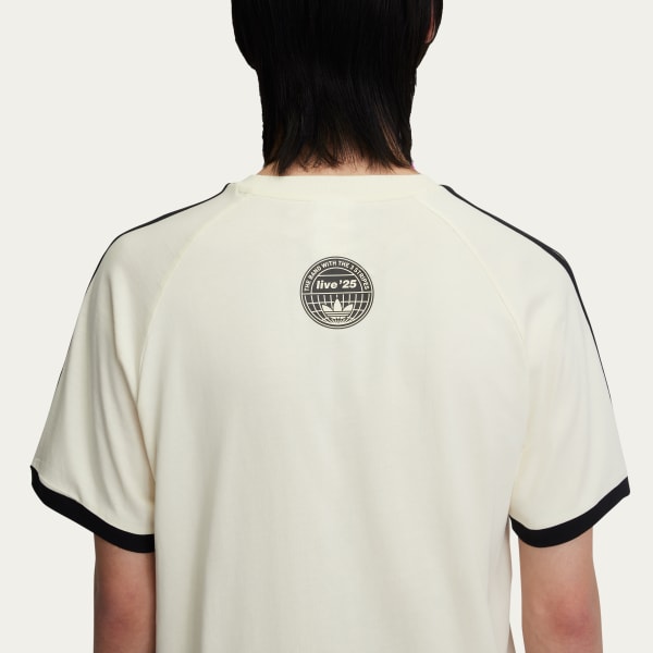 【UK限定】Oasis x adidas Tシャツ　Mサイズ　White UK限定】Oasis x adidas originals Mサイズ - メルカリ