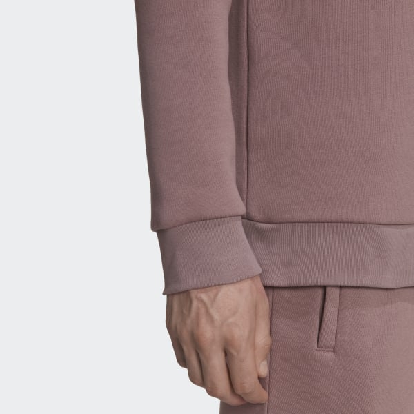Purple Adicolor Essentials Trefoil Crewneck Sweatshirt JKZ50