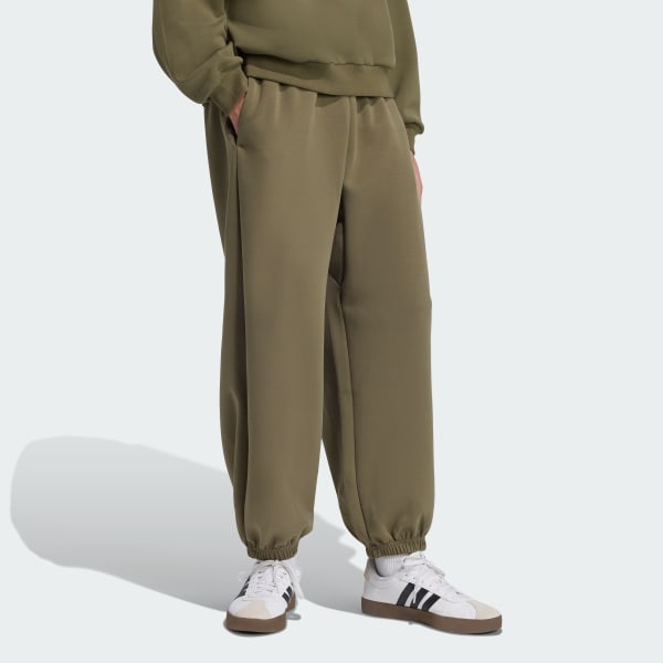 Verde Pantaloni Soft Lux