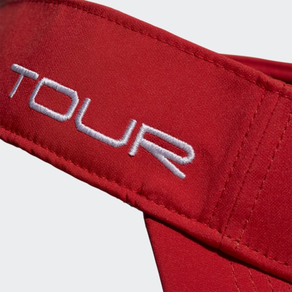 red adidas visor