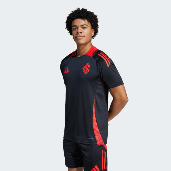 Preto Camisa Treino Internacional Tiro 24