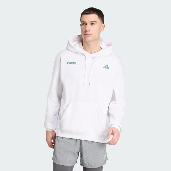 White Own The Run UNITEFIT Hoodie