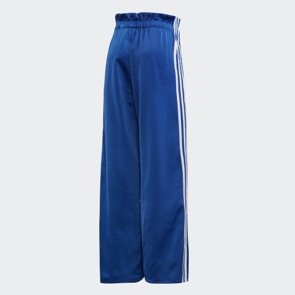 adidas Satin Track Pants - Blue | adidas Australia
