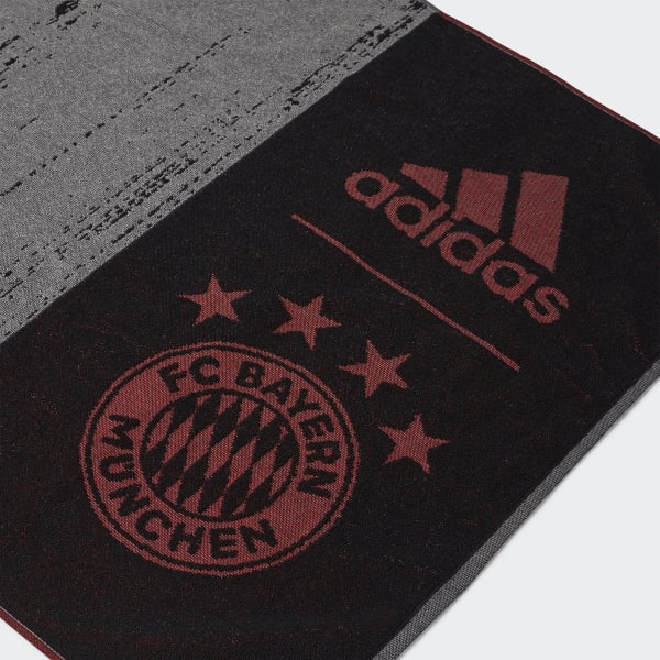Adidas Fc Bayern Munich Cotton Towel Black Adidas Uk