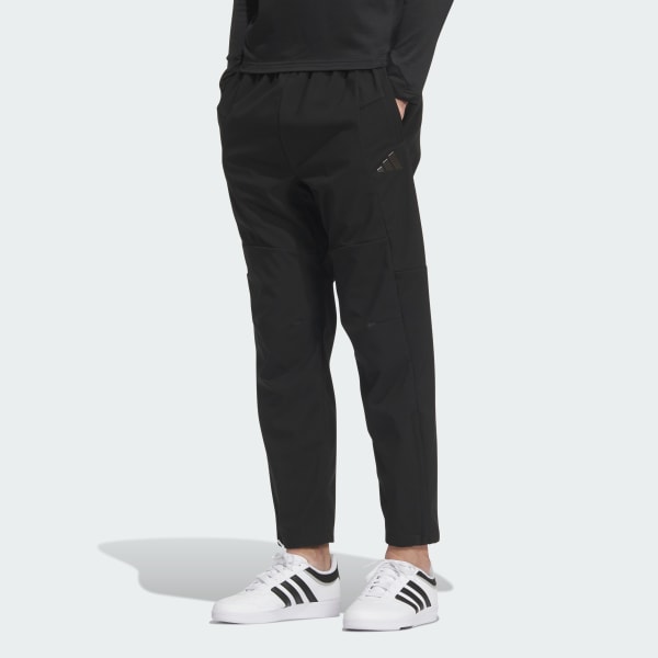 プレミアム スポーツ ボンディングフリース ウーブン アンクル丈 オープンヘム パンツ