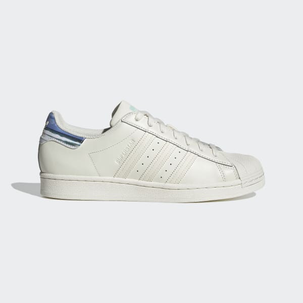 adidas superstar color running white